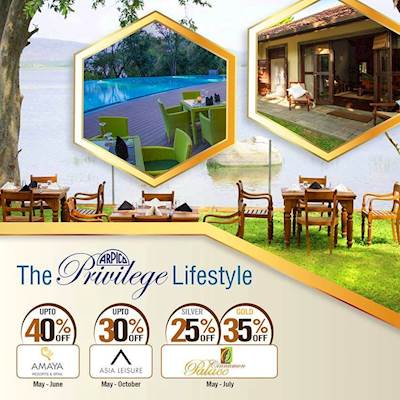 Celebrate your Holidays with ARPICO THE PRIVILEGE LIFESTYLE on selected Hotels and Resorts 
