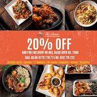 20% off and Free Delivery On Bill Value Over Rs 2500