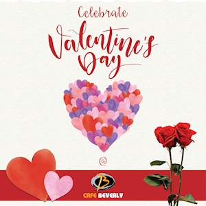 Celebrate this Valentine's Day at Cafe Beverly