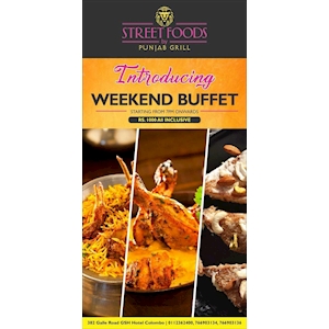 Weekend Buffet at Street Foods by Punjab Grill