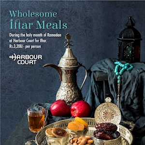 Wholesome Iftar Meals at Harbour Court