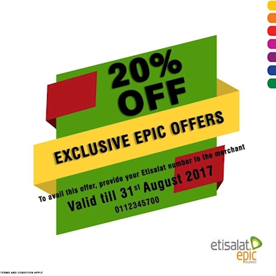 Get 20% OFF exclusive epic offers from 7Stories RANJANAS 