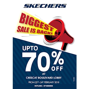 Up to 70% Off on Skechers at Crescat Boulevard
