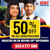 Register now and get a 50% discount for all new enrollments on or before 28th September 2020.