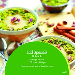 Eid Specials at Cafe 64