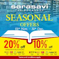 Seasonal Offers at Sarasavi Bookshop