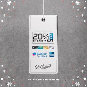 Enjoy 20% Off on NTB Amex Cards at the Crocodile Flagship Store.