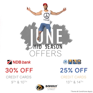 June Mid Season Offers from Beverly Street