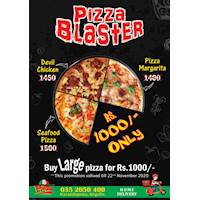 Buy Large Pizza For Rs 1000 at Italian Pizza Express