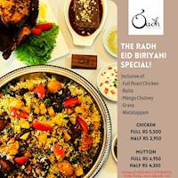 The Radh Eid Biriyani Special!