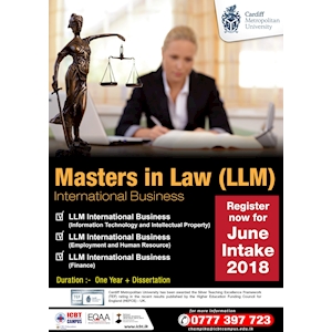 Enroll for your Masters in Law at ICBT