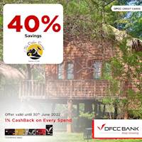 Enjoy 40% savings at The Other Corner Resort - Habarana with DFCC Credit Cards