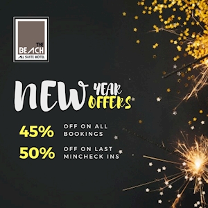 New Year Offers at The Beach All Suite Hotel 