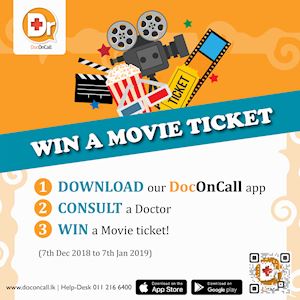 Celebrate this Christmas and New year with DocOnCall & Win Movie Tickets