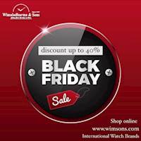 Black Friday sale at Wimaladharma & Sons