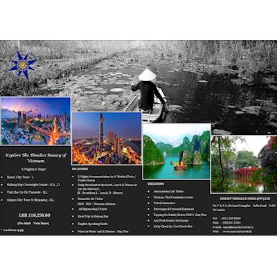 Best Vietnam tour packages from SUNCITY TRAVELS AND TOURS