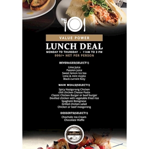 A Scrumptious Value Power Lunch Deal at The Paddington