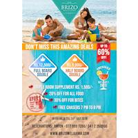 DON'T MISS THIS AMAZING DEALS UP TO 60% OFF at Brizo Weligama