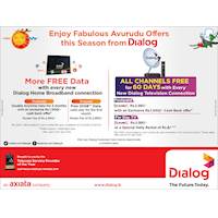 Enjoy fabulous Avurudu Offers this Season from Dialog 