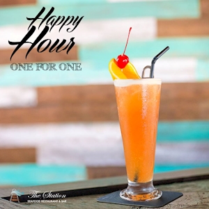 Happy Hour One for One from The Station Seafood Restaurant and Bar