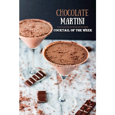 Chocolate Martini Cocktail of the Week from Sopranos 
