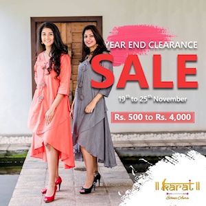 Year End Clearance Sale at Karat Ethnic Aura