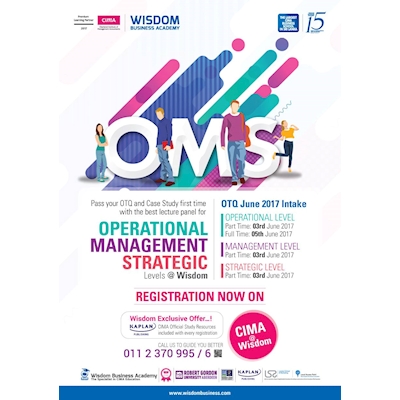 Exclusive Offer for OPERATIONAL MANAGEMENT STRATEGIC Levels at WISDOM BUSINESS ACADEMY 