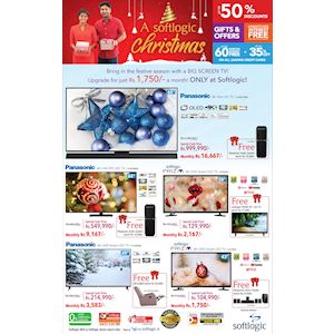 A Softlogic Christmas for upto 50% discount on Big Screen TV