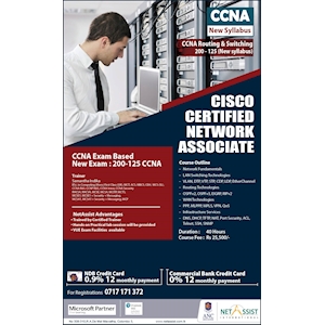 Register Now for CISCO Certified Network Associate at Net Assist International