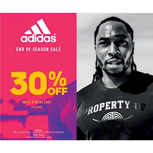 30% Off on Adidas at Galleria