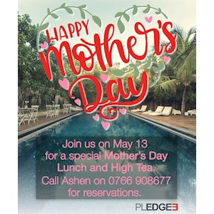 A Special Mother's Day Lunch and High Tea at Pledge3