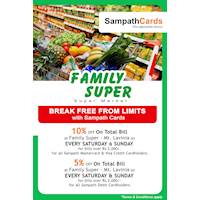 Family Super Sampath Bank Card Offers and Deals