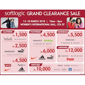 Softlogic Grand Clearance Sale at Women's International Hall
