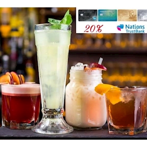 20% Off on NTB Amex Cards at The Paddington