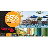 35% Savings with NSB Debit Cards at Hotel Topaz