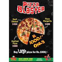 Pizza Blaster at Italian Pizza Express
