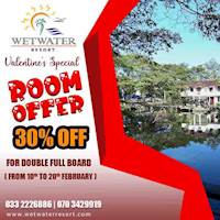 Valentine's Special Room Offer at Wet Water Resort
