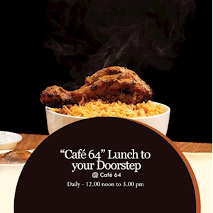 "Cafe 64" Lunch to your Doorstep from Galadari Hotel