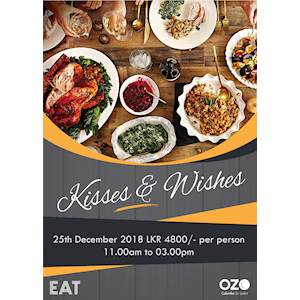 Celebrate this Christmas at OZO COlombo with your family and loved ones.