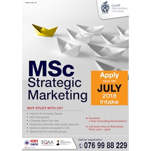 MSc Strategic Marketing at ICBT Campus 