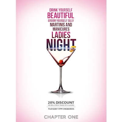 Ladies Night at Chapter One 
