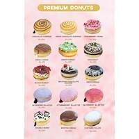 Premium Donuts Menu at Gonuts with Donuts