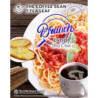 Brunch Buy 1 and Get 1 at The Coffee Bean