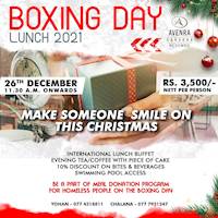 Boxing Day Lunch at Avenra Garden