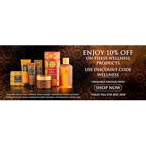 Enjoy 10% Off on these Wellness Products from Spa Ceylon