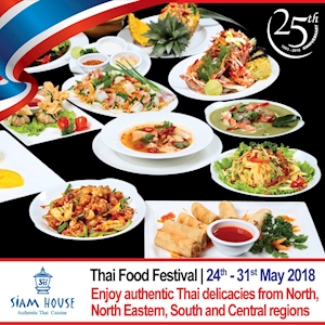 Thai Food Festival at Siam House 